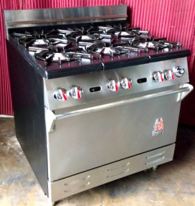 new commercial wolf stove