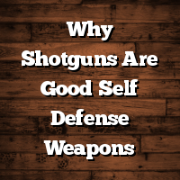 Why Shotguns Are Good Self Defense Weapons